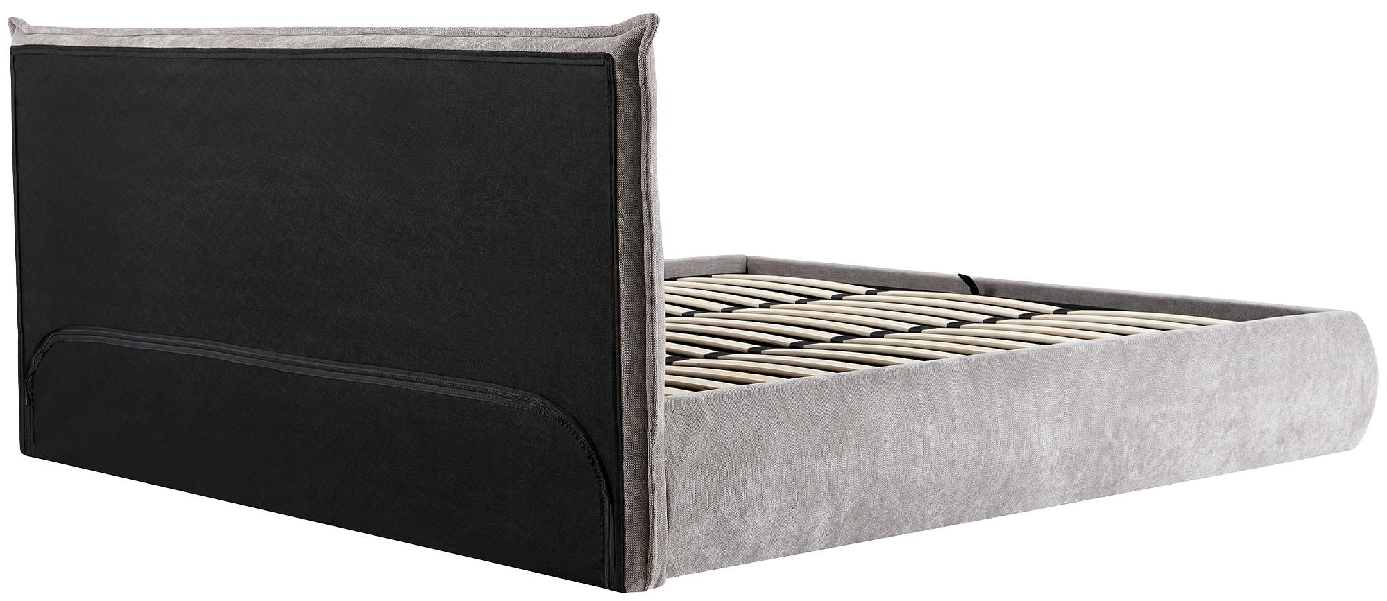 Bett Mirka 180 x 200 cm grau