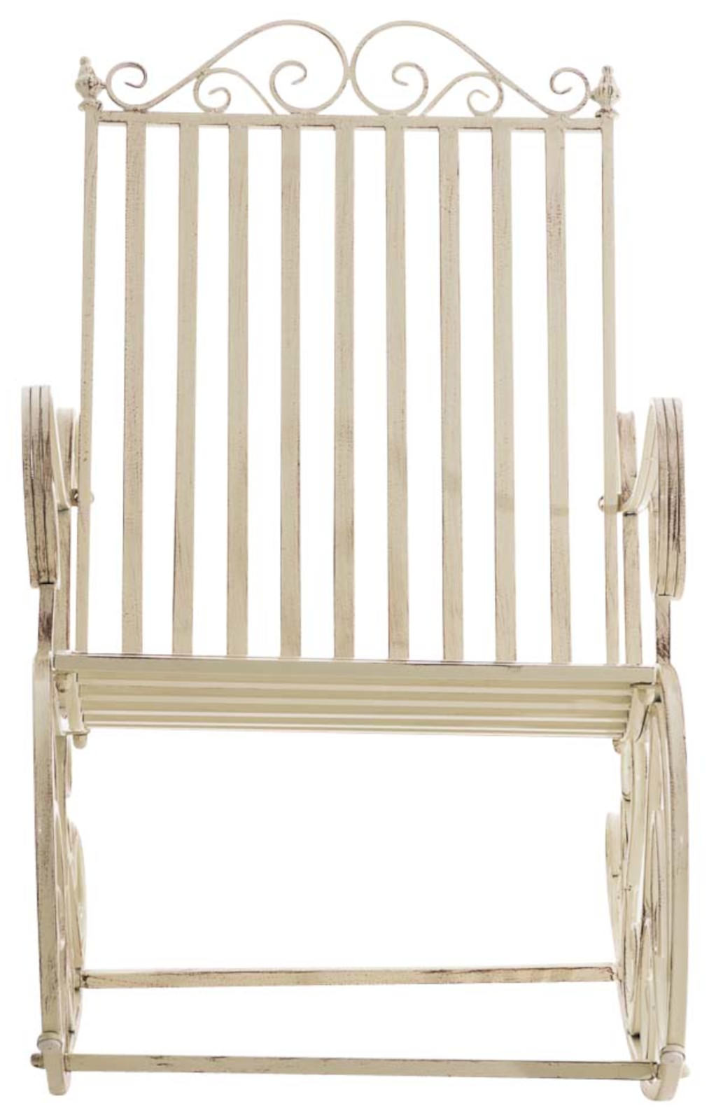 2er Set Schaukelstühle Smilla antik-creme