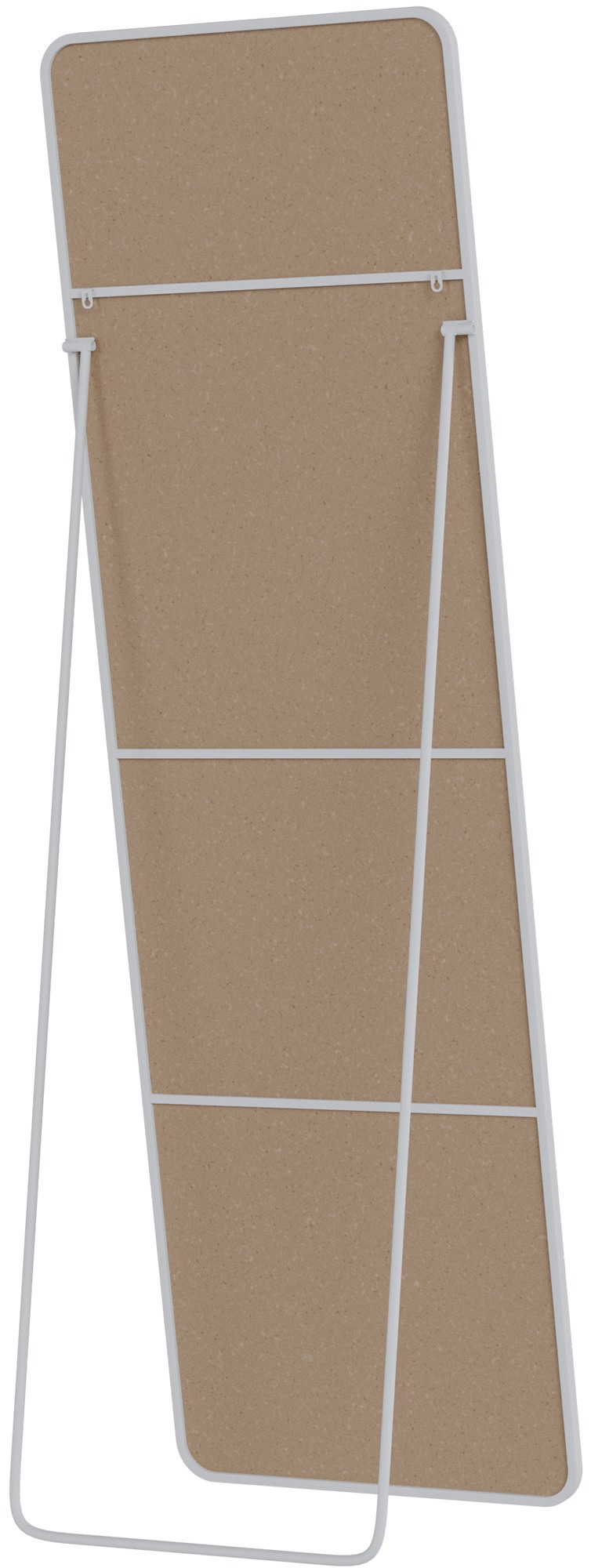 Spiegel Gurnee weiß matt 160x50 cm