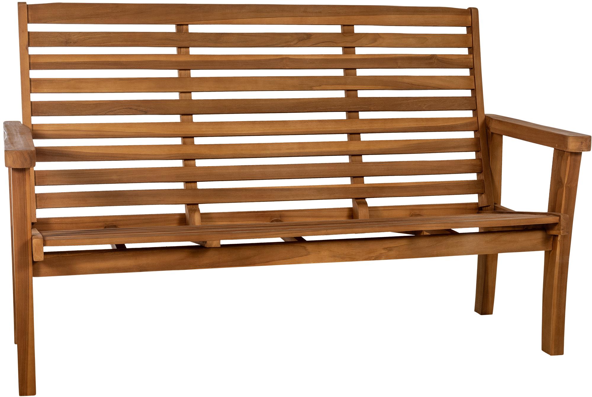 Teakbank Nicosia mit Liegefunktion teak 180 cm