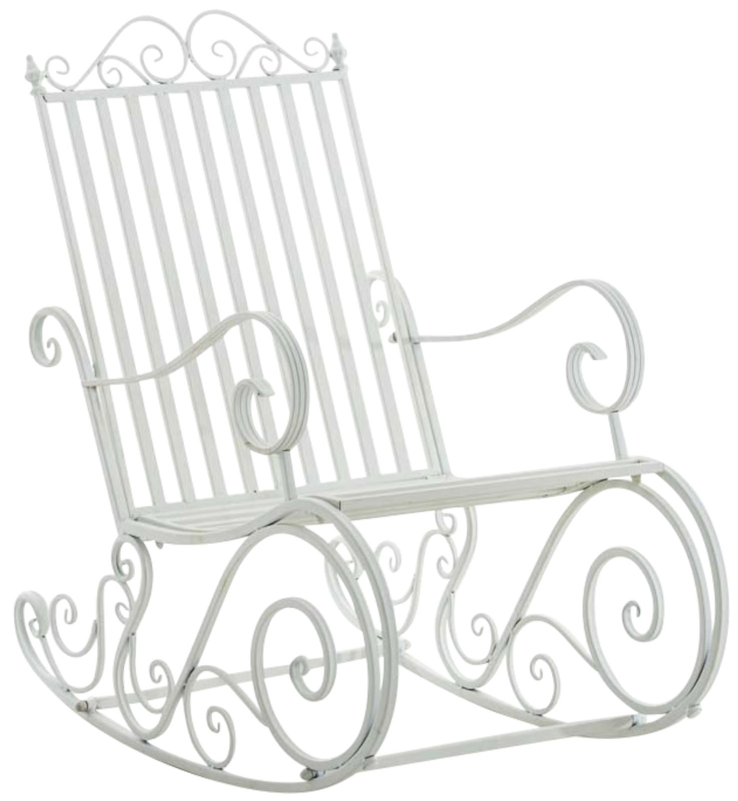 2er Set Schaukelstühle Smilla weiß