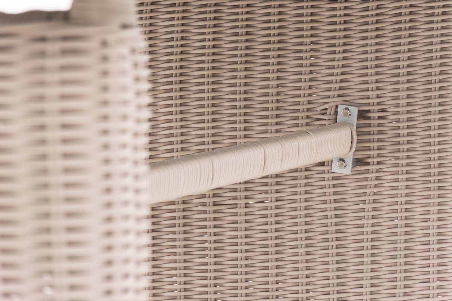 Polyrattan Tisch Fontana XL 200 x 90 cm perlweiß