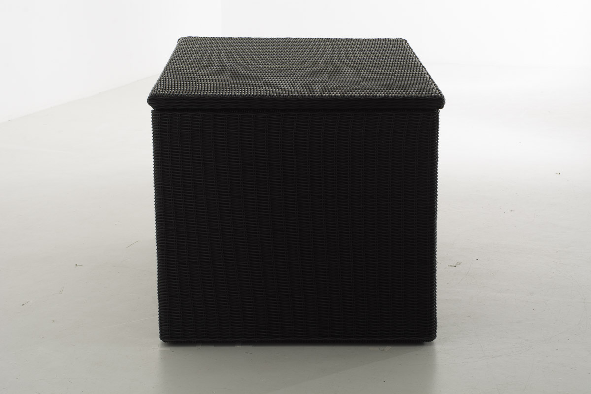 Polyrattan Luxus Auflagenbox 5mm schwarz XXL