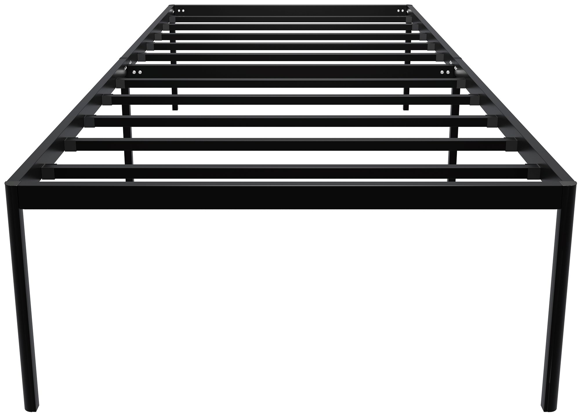 Metallbett Hamlin schwarz 200x90x41 cm