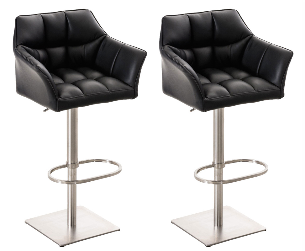 2er Set Barhocker Damaso Kunstleder