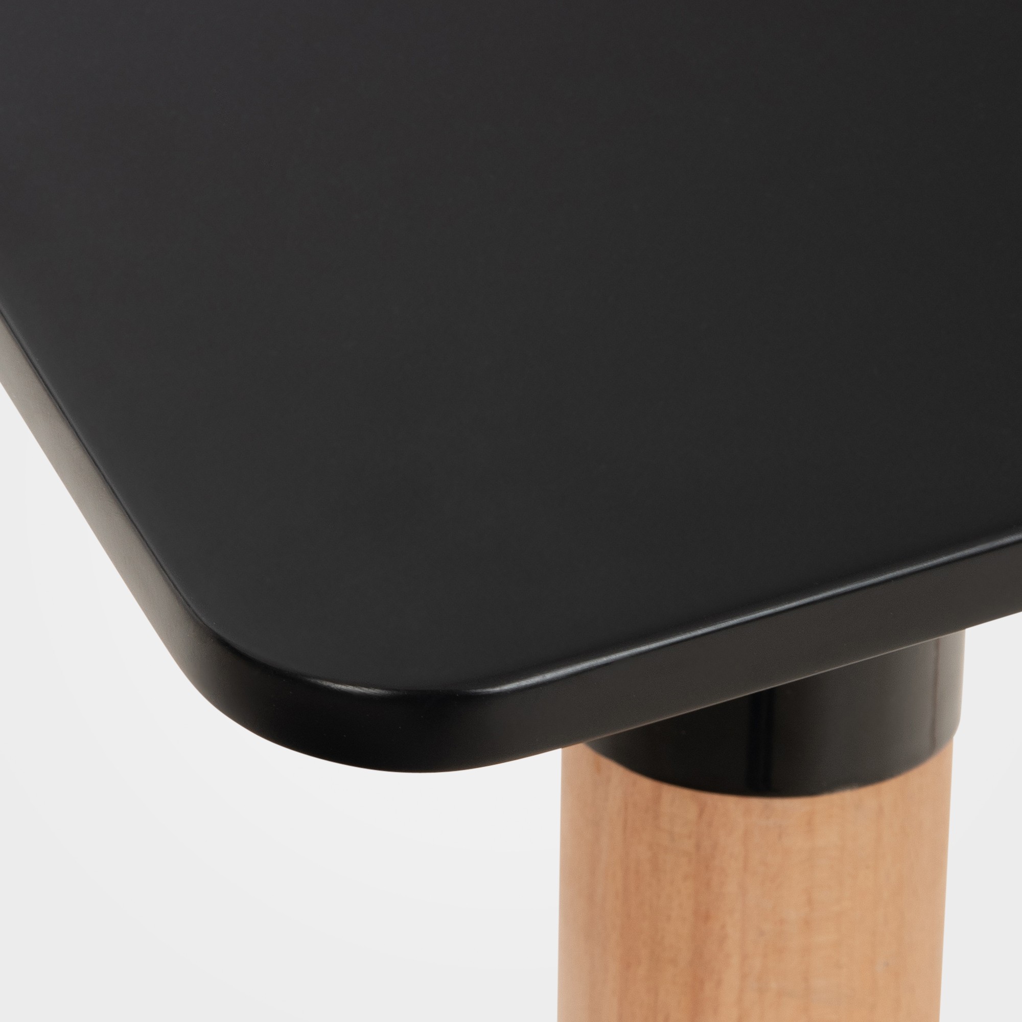 Küchentisch Viborg schwarz 60 cm