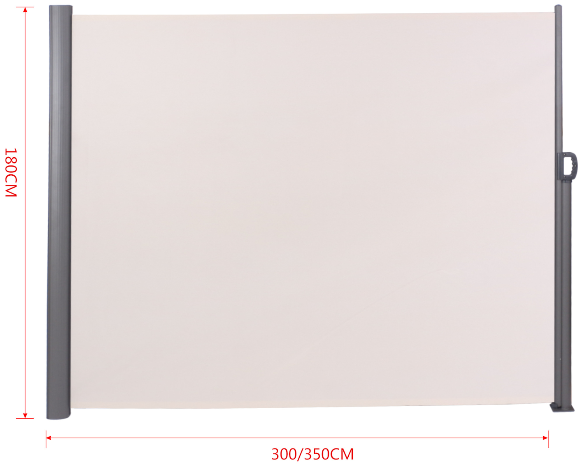 Sichtschutz Lovington creme 180x300 cm
