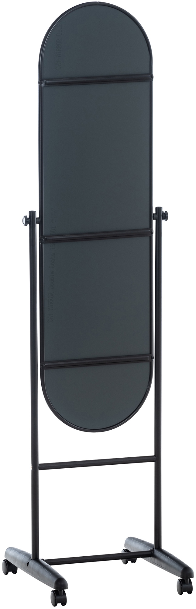 Standspiegel Nane Oval schwarz