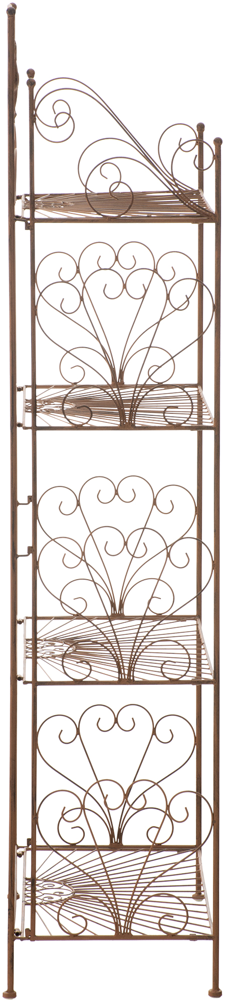 Standregal Mia aus Eisen 153 x 62 cm