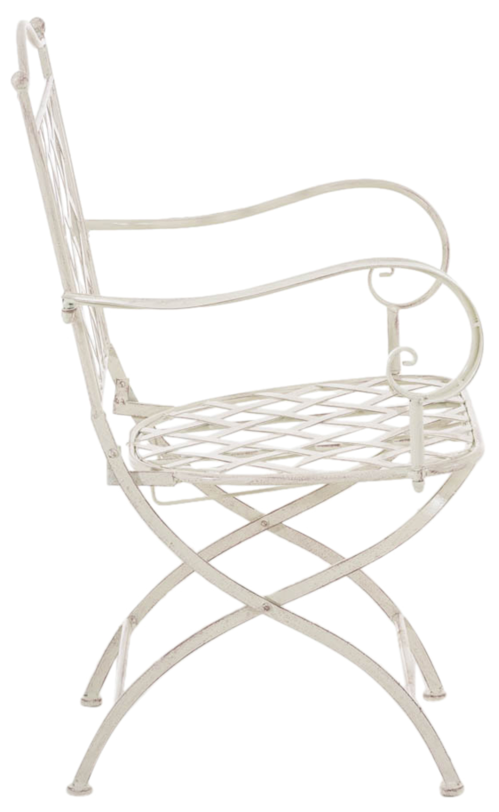 2er Set Stühle Adara antik-creme