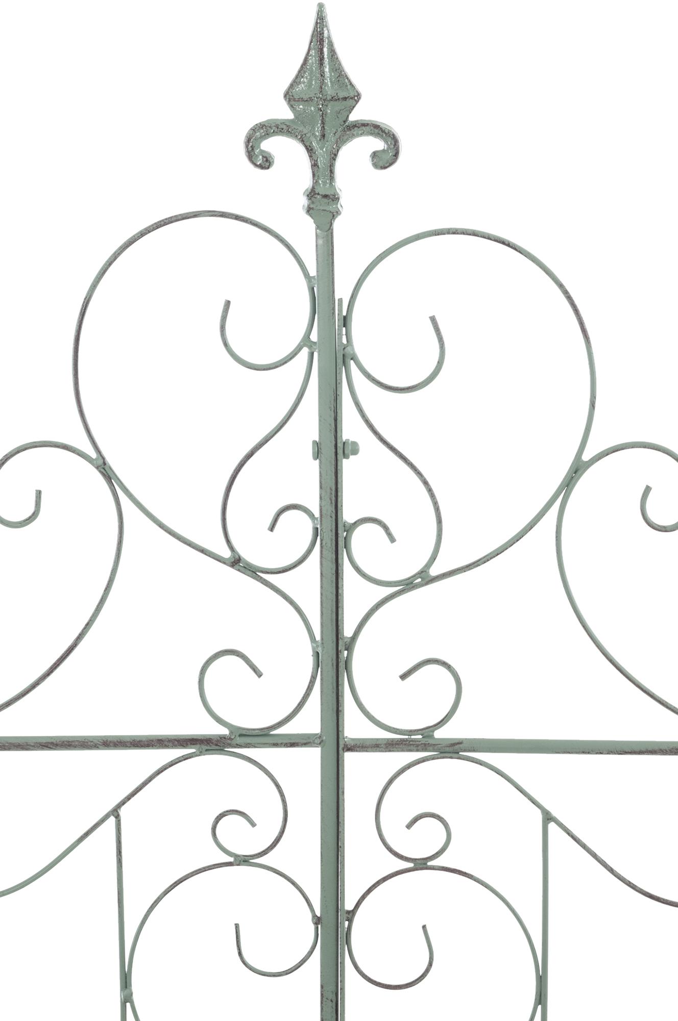 Rankgitter Mandevilla 133 x 99 cm antik-grün