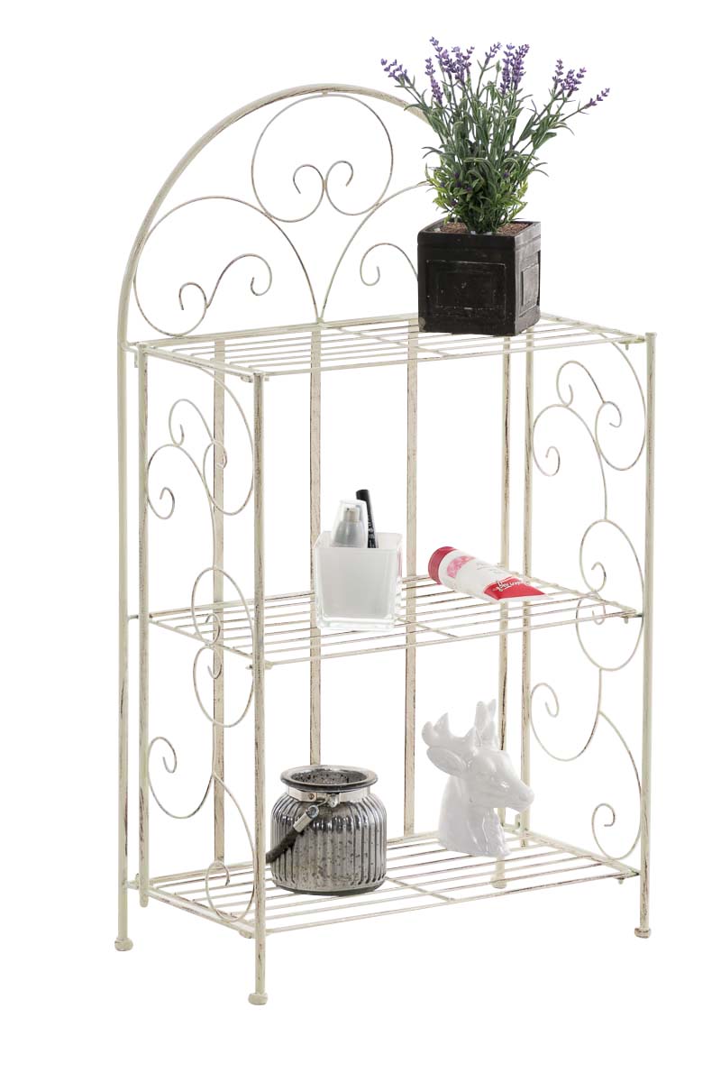 Standregal Rosa antik-creme
