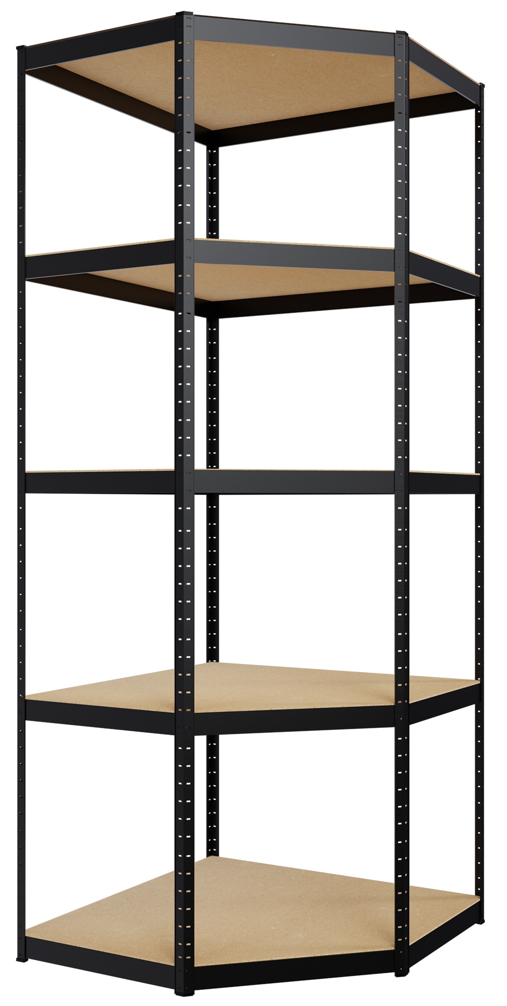 3er Regalsystem schwarz