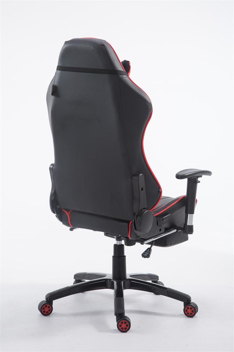 Gaming Bürostuhl Shift X2 Kunstleder schwarz/rot mit Fußablage