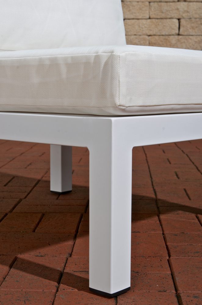 Vitus Living Mittel-Einzel-Sofa weiß cremeweiß
