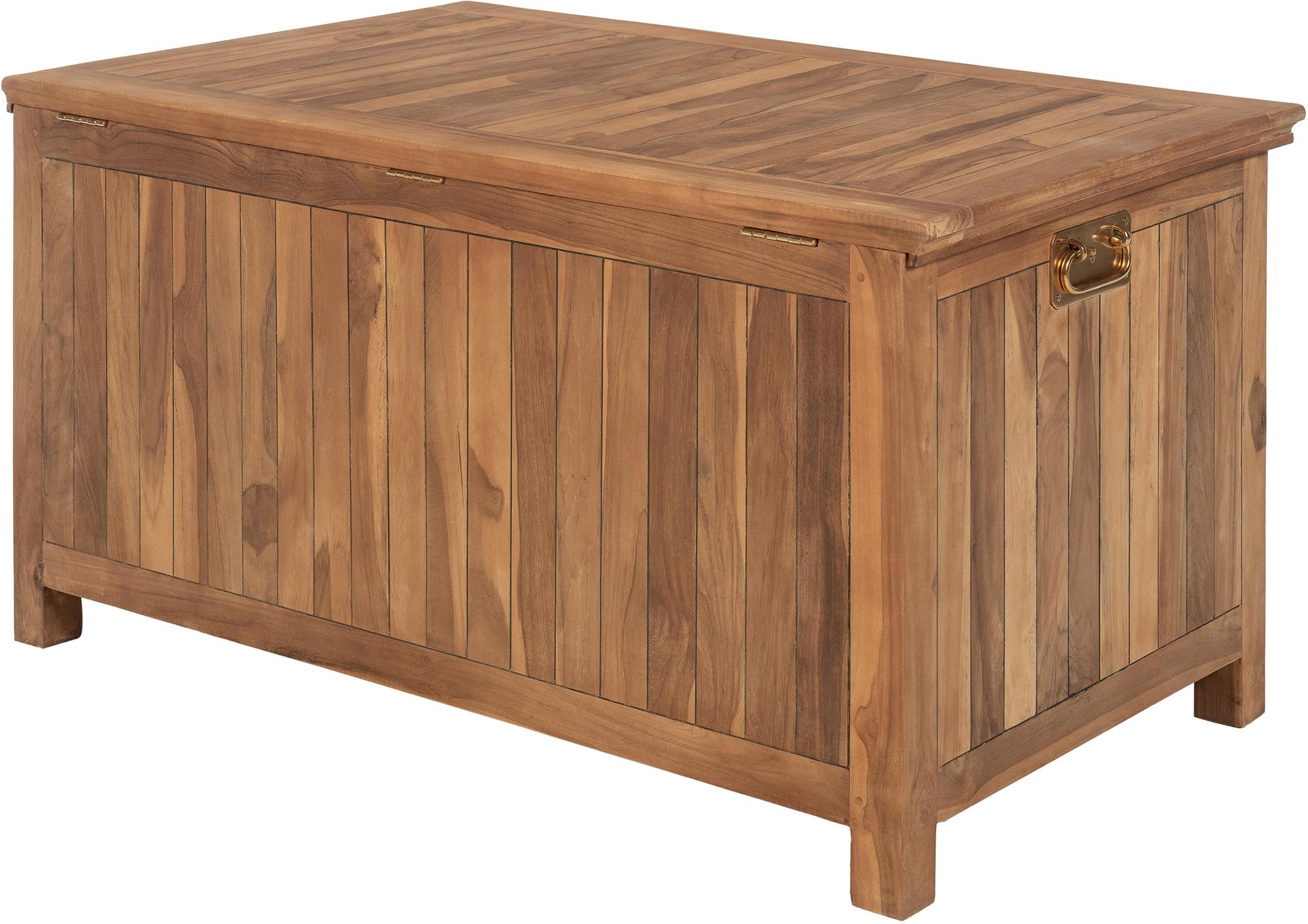 Auflagenbox Novena Teakholz teak 120 cm